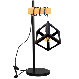 Sanico Goldlux SWEDEN WOOD E27 lampa stołowa IP20 - 314598