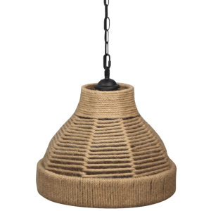 Sanico Goldlux lampa wisząca AVERA ROPE 1xE27 czarno-beżowa IP20 - 314642