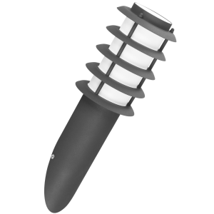 Sanico Goldlux SERENA 1xE27 kinkiet oprawa elewacyjna skos szara IP44 - 315113