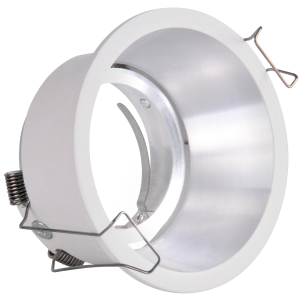 Sanico Goldlux oprawa podtynkowa okrągła ruchoma KOLDING MR16 biała srebrna IP20 - 315465