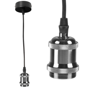 Sanico Goldlux NOLA 1xE27 lampa wisząca czarna IP20 - 315533