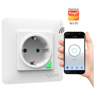 Sanico Goldlux Wi-Fi SMART gniazdo podtynkowe TUYAsmart IP20 - 315939