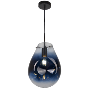 Sanico Goldlux lampa wisząca KIMBERLY 1xE27 blue IP20 - 316257