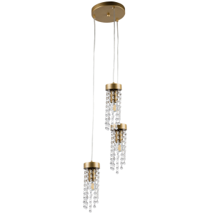 Sanico Goldlux lampa wisząca GEA 3xE27 złota IP20 - 316295
