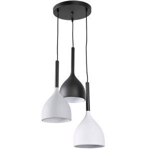 Sanico Goldlux lampa wisząca AVOLA 3xE27 3-kolory IP20 - 316585