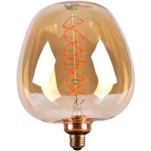 Sanico Goldlux Żarówka LED E27 FILAMENT S190 4W DecoVintage Amber 1800K - 317834