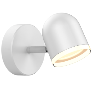 Sanico Goldlux RAWI 1 LED kinkiet oprawa ścienna biała 3000K IP20 - 318305