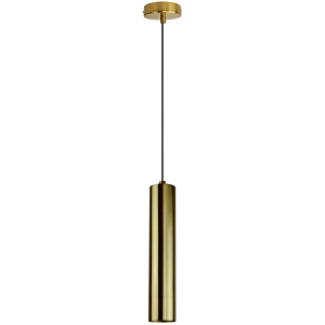 Sanico Goldlux lampa wisząca NAPOLI 1xGU10 tuba złota IP20 - 318701