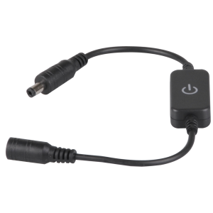 Sanico Goldlux Włącznik dotykowy ze ściemniaczem do taśm LED MONO czarny IP20 - 319074