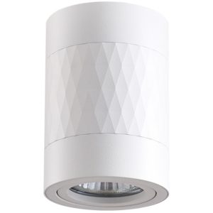 Sanico Goldlux RUBIN ROMB 1xGU10 oprawa natynkowa okrągła ruchoma biała IP20 - 319821