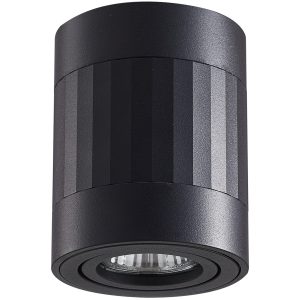 Sanico Goldlux RUBIN PASKI 1xGU10 oprawa natynkowa okrągła ruchoma czarna IP20 - 319852