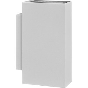 Sanico Goldlux ORLEAN LED kinkiet oprawa elewacyjna góra - dół biała IP54 - 319982