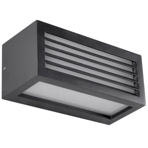 Sanico Goldlux OSAKA E27 kinkiet oprawa elewacyjna czarna IP54 - 320025