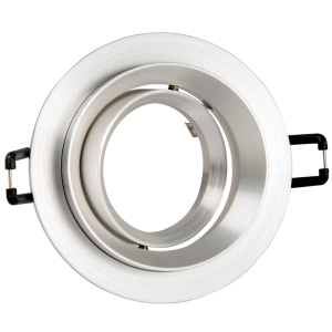 Sanico Goldlux LIKA MR16 oprawa podtynkowa okrągła ruchoma srebrna IP20 - 322012