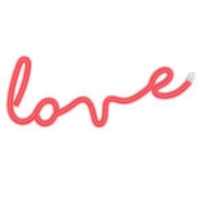 Sanico Goldlux lampka dekoracyjna LED NEON LOVE USB A zasilanie bateryjne IP20 - 327116