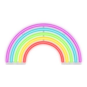 Sanico Goldlux lampka dekoracyjna LED NEON TĘCZA USB A zasilanie bateryjne IP20 - 327130