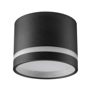 Sanico Goldlux PARIS 1xGX53 oprawa natynkowa okrągła czarna IP20 - 328083