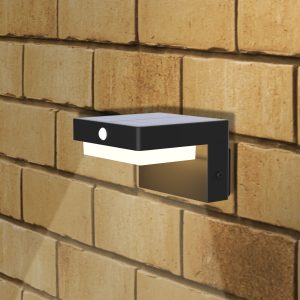 Sanico Goldlux kinkiet lampa solarna MALI LED z czujnikiem ruchu 4000K USB-C IP44 - 329417