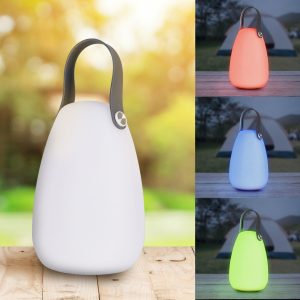 Sanico Goldlux lampa solarna CANARIA LED kempingowa 3000K RGB IP44 - 330666