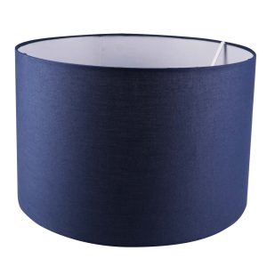 Sanico Goldlux Abażur do lampy podłogowej SCARLET walec 40cm navy blue - 330772