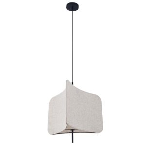 Sanico Goldlux lampa wisząca HAVANA 1xE27 beżowa w stylu boho IP20 - 331236