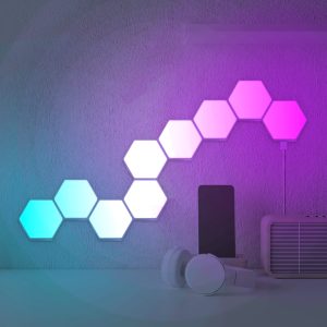 Sanico Goldlux lampa dekoracyjna MAYA LED RGBW 9 sześcianów pilot RF IP20 - 331458