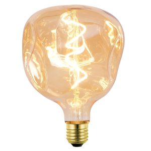 Sanico Goldlux Żarówka LED E27 FILAMENT G125WXR 2,4W DecoVintage Amber 1800K - 331618