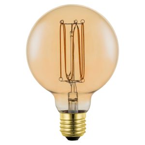 Sanico Goldlux Żarówka LED E27 FILAMENT G95 4W DecoVintage Amber 1800K - 331632