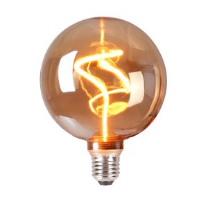Sanico Goldlux Żarówka LED E27 FILAMENT G125 4W DecoVintage Amber 1800K - 333681
