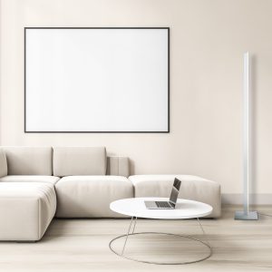 Sanico Goldlux lampa podłogowa LED BERNADETTA 28W biała 4000K IP20 - 333865