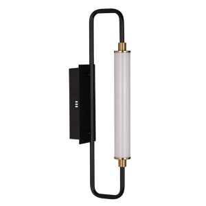 Sanico Goldlux kinkiet ścienny LED FELICJA 10W czarny 4000K IP20 - 333988