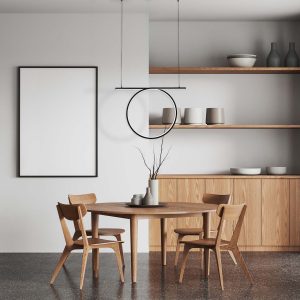 Sanico Goldlux lampa wisząca ODETTA LED 30W 4000K czarna IP20 - 334039