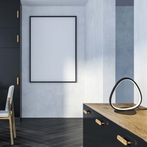 Sanico Goldlux lampa stołowa LED PETRA 12W czarna 4000K IP20 - 334077