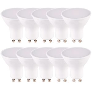 Sanico Goldlux Żarówka LED Platinum GU10 7,5W NEUTRALNA 4000K 10 sztuk- 334923