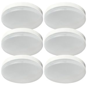 Sanico Goldlux Żarówka LED Platinum GX53 8W CIEPŁA 3000K 6 sztuk - 334961