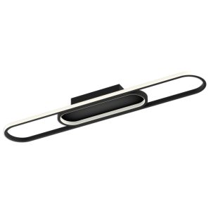 Sanico Goldlux lampa sufitowa LED CORDOBA 26W czarna 4000K IP20 - 335197