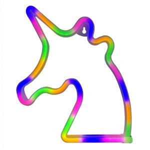 Sanico Goldlux lampka dekoracyjna LED NEON UNICORN USB A zasilanie bateryjne IP20 - 335739