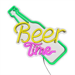 Sanico Goldlux lampka dekoracyjna LED NEON BEER TIME USB A zasilanie bateryjne IP20 - 335920