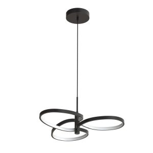 Sanico Goldlux lampa wisząca LED RIBBON 3 25W 4000K czarna IP20 - 335975